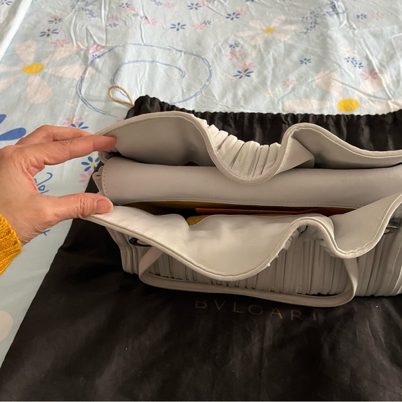 BVLGARI vintage bag (authentic) use 2x only. It’s in excellent condition. - Picture 10 of 11